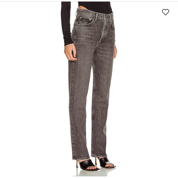 Agolde Lana Vintage mid rise straight in Roam size 25 - Picture 2 of 3